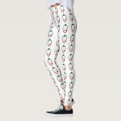 Niedlicher Pinguin-Cartoon Leggings (Links)