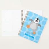 Niedlicher Pinguin-Cartoon Planer (Anzeige)