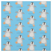 Niedlicher Pinguin-Cartoon Stoff (Muster)