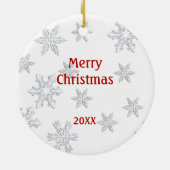 Niedlicher Pinguin Couple Weihnachtsschmuck (Hinten)