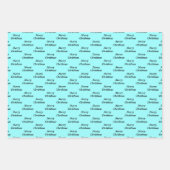 Niedlicher Pinguin Custom Geschenkpapier Set (Vorderseite 2)