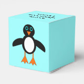 Niedlicher Pinguin Custom Gevor Box Geschenkschachtel (Rückseite)