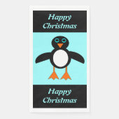 Niedlicher Pinguin Custom Serviette (Vorderseite)