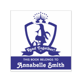 Niedlicher Pinguin dieses Buch gehört zum Buchzeic Permastempel