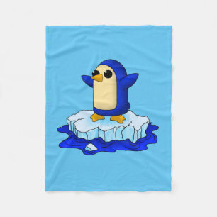 Niedlicher Pinguin Fleecedecke
