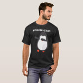 Niedlicher Pinguin für Frauen Mama Antarktis T-Shirt (Vorne ganz)