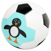 Niedlicher Pinguin-Fußballball Fußball (Dreiviertel)
