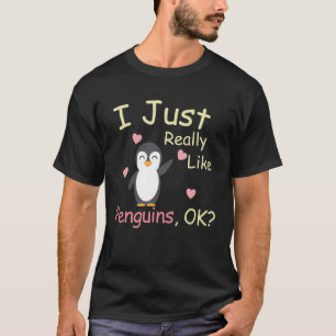 Niedlicher Pinguin I einfach wirklich Liebe Pingui T-Shirt