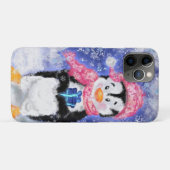 Niedlicher Pinguin iPhone Case (Rückseite (Horizontal))