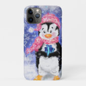 Niedlicher Pinguin iPhone Case (Rückseite)