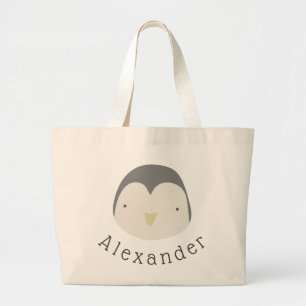 Niedlicher Pinguin Jumbo Stoffbeutel