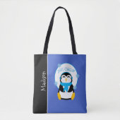 Niedlicher Pinguin | Just Chillin' Totbeutel Tasche (Vorderseite)