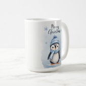 "Niedlicher Pinguin" Kaffeetasse (VorderseiteRechts)