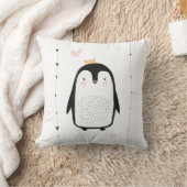 Niedlicher Pinguin Kissen (Decke)