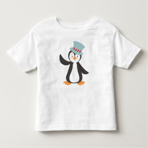 Niedlicher Pinguin, kleiner Pinguin, Pinguin mit H Kleinkind T-shirt