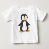 Niedlicher Pinguin, Kleiner Pinguin, Pinguin mit K Baby T-shirt (Vorderseite)
