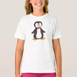 Niedlicher Pinguin, Kleiner Pinguin, Pinguin mit K T-Shirt