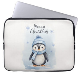 "Niedlicher Pinguin" Laptopschutzhülle