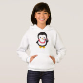 Niedlicher Pinguin, Little Pinguin, Party Pfeifen Hoodie (Vorne ganz)
