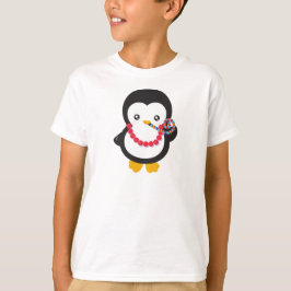 Niedlicher Pinguin, Little Pinguin, Party Pfeifen T-Shirt