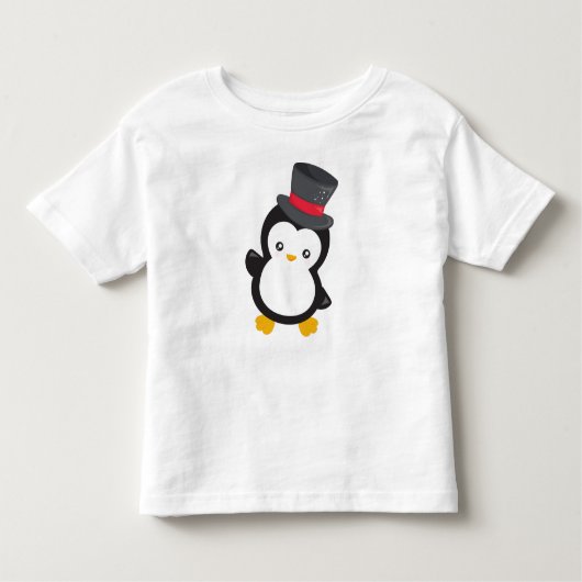 Niedlicher Pinguin, Little Pinguin, Top Hat (Vorderseite)