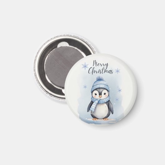 "Niedlicher Pinguin" Magnet (Vorderseite/Rückseite)