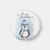 "Niedlicher Pinguin" Magnet (Vorne)