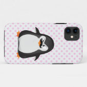 Niedlicher Pinguin mit lustigem Schnabel auf Case-Mate iPhone Hülle (Rückseite (Horizontal))