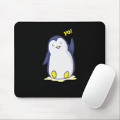 niedlicher Pinguin Mousepad (Mit Mouse)