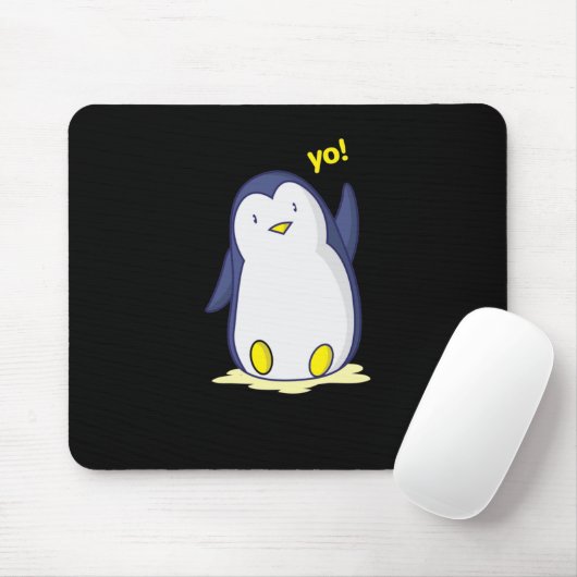 niedlicher Pinguin Mousepad (Mit Mouse)