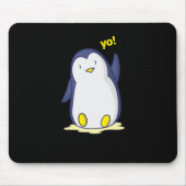niedlicher Pinguin Mousepad (Vorne)