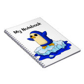 Niedlicher Pinguin Notizblock (Rechte Seite)