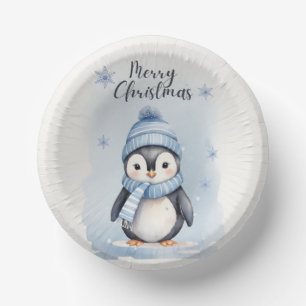 "Niedlicher Pinguin" Pappteller