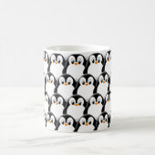 Niedlicher Pinguin-Pinguin Kaffeetasse (Mittel)