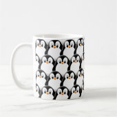 Niedlicher Pinguin-Pinguin Kaffeetasse (Links)