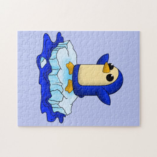 Niedlicher Pinguin Puzzle (Horizontal)