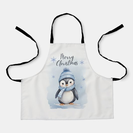 "Niedlicher Pinguin" Schürze (Vorderseite)