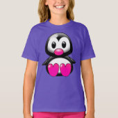 Niedlicher Pinguin-T - Shirt (Vorderseite)