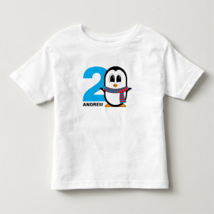 Niedlicher Pinguin-T - Shirt zum Geburtstag eines