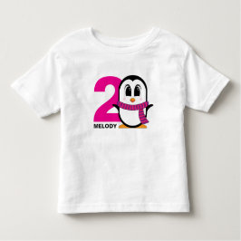 Niedlicher Pinguin-T - Shirt zum Geburtstag von Mä