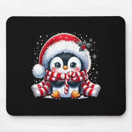 Niedlicher Pinguin Weihnachten Weihnachten Weihnac Mousepad (Vorne)