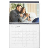 Niedlicher Pinguinwald Fügen Sie Ihre eigenen Foto Kalender (Feb 2027)
