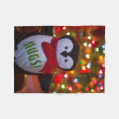 Niedlicher Pinguinwurzel Fleecedecke (Vorderseite (Horizontal))