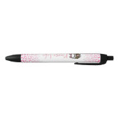 Niedlicher Pink Leopard Nurse Life Pen Kugelschreiber (Unterseite)