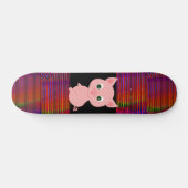 NIEDLICHER PINK-SCHWEINKABEL-SKATEBOARDDECK SKATEBOARD (Horizontal)