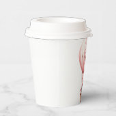 NIEDLICHER PINK-TEDDY-BAR IN HOT-LUFTBALLOON PAPPBECHER (Rechts)