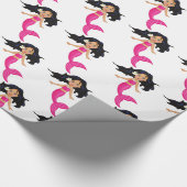 Niedlicher Pinkschwanzmarmelade Thunder_Cove Geschenkpapier (Ecke)