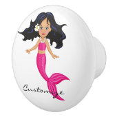 Niedlicher Pinkschwanzmarmelade Thunder_Cove Keramikknauf (Rechts)