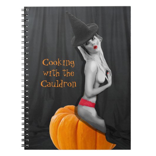 Niedlicher Pinup Rezept Buchkochnotes Notebook Notizblock (Vorderseite)