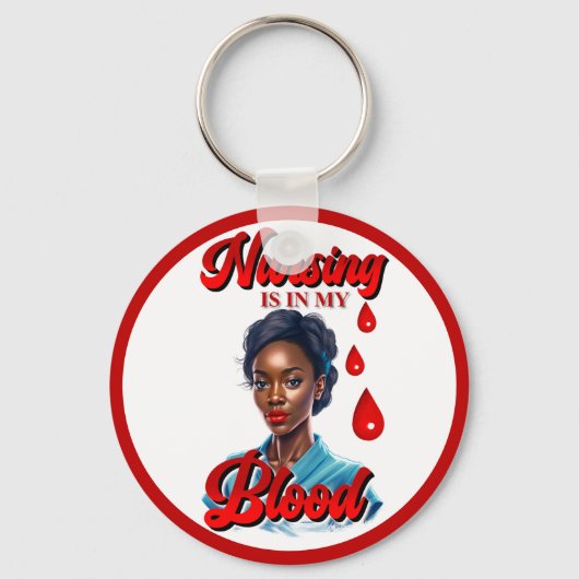 Niedlicher Pinup Schlüsselanhänger (Vorderseite)